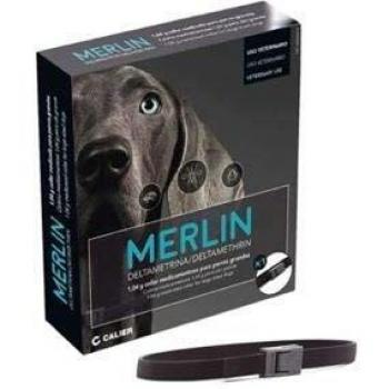 Calier Collier Antiparasitaire Merlin pour Grands Chiens