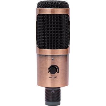 USB Condenser Microphone for PC, Laptop, and Mac with Volume Control