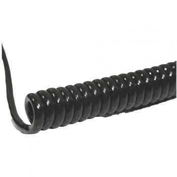 BKL Electronic 1506209 Spiral cable Li12Y11Y 400 mm / 1600 mm 2 x 0.50 mm² Black 1 pc(s)