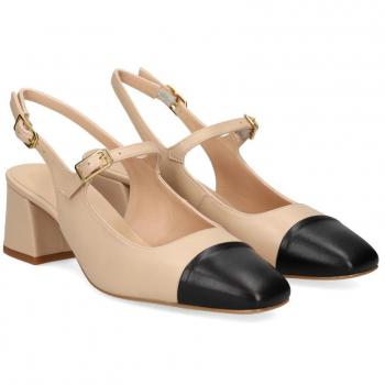 Zapato de tacón medio Unisa Mujer Beige 40
