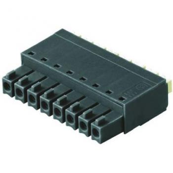 Borne Enchufable Weidmuller 8 Vías Negro 17.5A