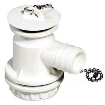 Siphon blanc Ø30 mm pour caravane