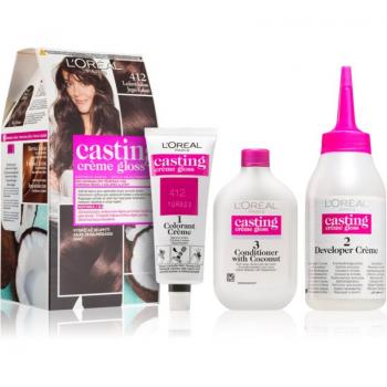 Gloss Casting Crème L'Oréal Paris Teinte 412 Iced Cocoa