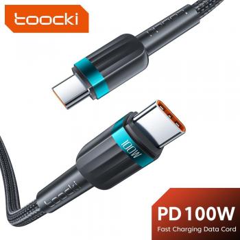 Toocki-Cable Carga Rápida USB-C 60W para Realme y Poco