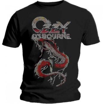 Camiseta negra unisex de cobra vintage de Ozzy Osbourne