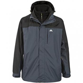 Faris Flint XL Grey Waterproof 3-in-1 Hoodie