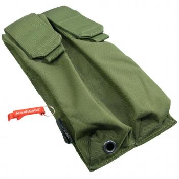 TMC MOLLE P90 Doble Cargador Bolsa con Llavero
