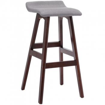 Silla Bar Tela Gris Mole