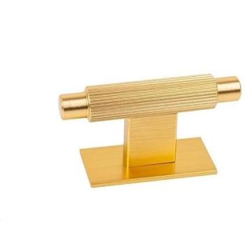 Pomo de Aluminio Efecto Inox