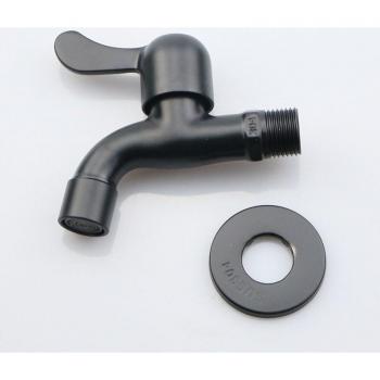 Robinet de jardin en acier inoxydable 304 noir