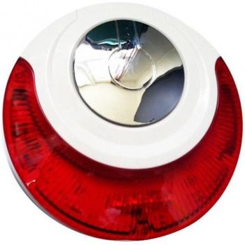 Focus MD-214R Wireless 433MHz/868MHz Indoor Strobe Siren 110dB Red