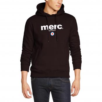 Merc of London Pill - Sweat-shirt à capuche - Uni - Manches longues - Homme - Marron