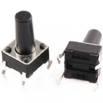 6x6x11mm 4-Pin Tactile Switch