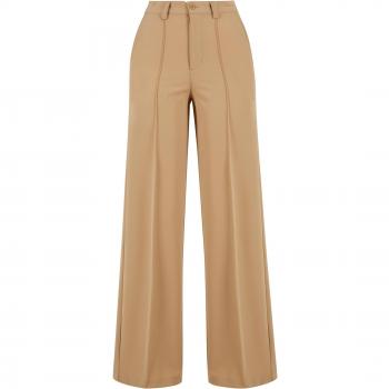 Urban Classics Damen Weitbeinige Plisseehose - 34