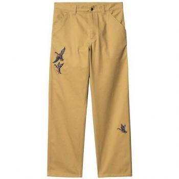 Camicia single knee WIP Ducks di Carhartt in marrone