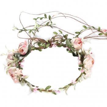 Bridal Flower Crown Hair Wreath
