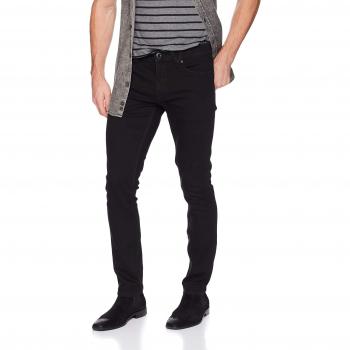 Volcom Vorta Pantalón de denim, Sin género, Black out, 34/32