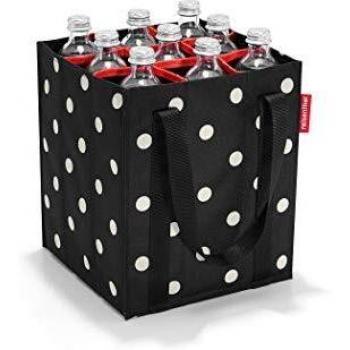 Reisenthel bottlebag mixed dots borsa 28 cm nero Mixed Dots