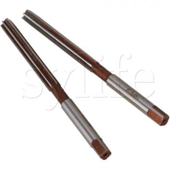 2pcs 6mm Diameter 6 Flute HSS Hand Reamer Milling Cutter 92mm Length