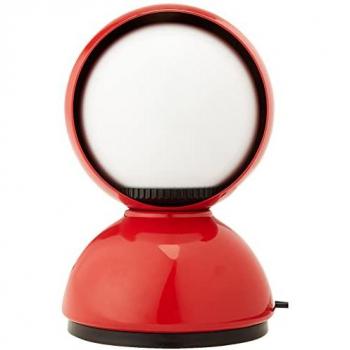 Artemide Eclisse Lámpara de Mesa Color Rojo