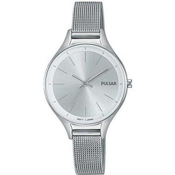 Pulsar Women's Analog Analogue Watch with Stainless Steel Strap