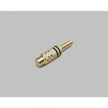 BKL Electronic RCA Connector, Straight, 2-Pin Mono