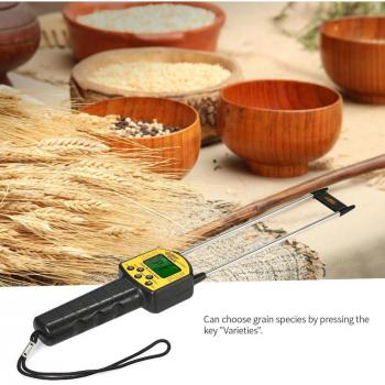 Medidor de Humedad de Granos LCD con Sonda