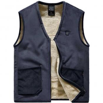 Electric Heating Fleece Vest Jacket