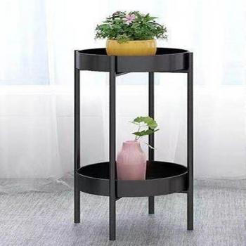 Plateaux pour pot en métal doré