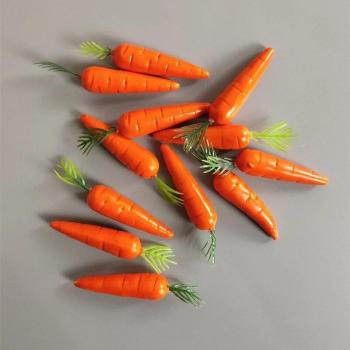 Foam Mini Carrot Easter Decor Set