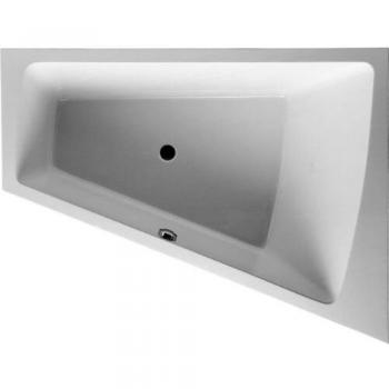 Duravit Badewanne Paiova 180x140cm Ecke rechts, 700269, mit angeformter Acrylverkleidung und Gestell, weiss