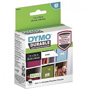 Dymo (25mmx54mm) Durable Labels (1 x Pack of 160 Labels)