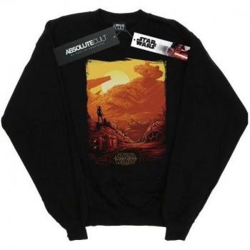 Star Wars: The Force Awakens Ladies Rey Art Poster Sweatshirt