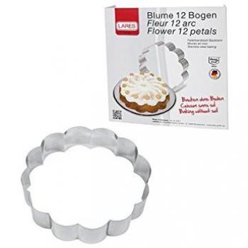 Metallbackrahmen Blume, 12 Bogen - 27 cm