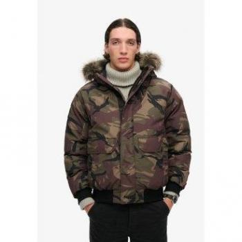Superdry M5011930A Chaqueta de Piel Sintética Everest