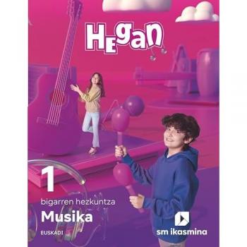 Musika. 1 bigarren hezkuntza. Hean. Euskadi (Tapa blanda).