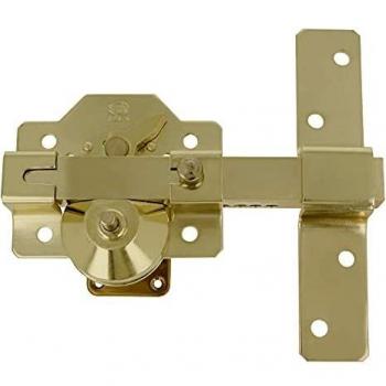 AMIG Verrou de Sécurité 2 – 105 × 170 mm en Acier Or