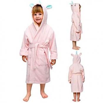 Bata de Baño Certificada OEKO-TEX® Unicornio - Talla 1 - 12 Años