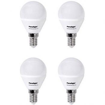 Panasonic Bombilla LED Frost 4W E14 Luz Cálida Pack de 4