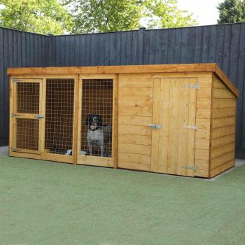 Mercia 10 x 4 Dog Kennel & Run
