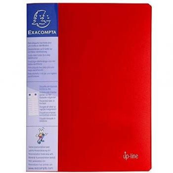 UpLine A4 Red Display Book - 40 Pocket Pack of 12