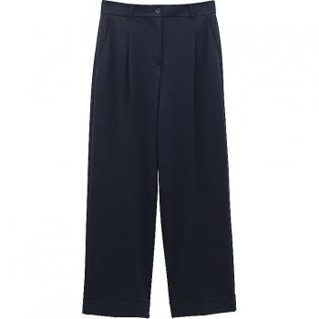 Someday Straight Leg Stoffhose mit Bundfalten Modell 'Cisilia easy', Größe 38 - women - Marine - 38