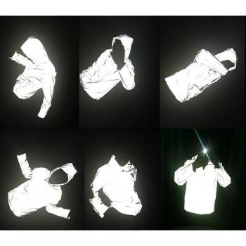 Capa Superior Reflectante para Deportes Nocturnos
