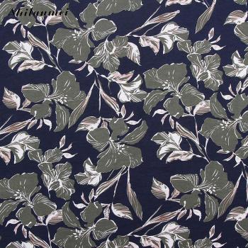 1.42m x 2m Printed Cotton Linen Textile for Crafts