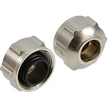 Oventrop Klemmringverschraubung Ofix CEP 2-fach, für AG 3/4 Eurokonus 16 mm
