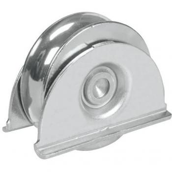 Supporto ruota laterale a cuscinetto gola U Ø 16 mm.80