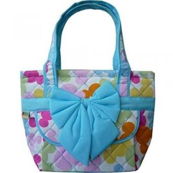 Ariyas Thaishop, Little Ladies Cotton Bag with Bowtie 30 x 20 x 11 cm