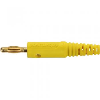 Schützinger DI FK 8 S Au / GE Yellow Spring-loaded Plug 1 Piece