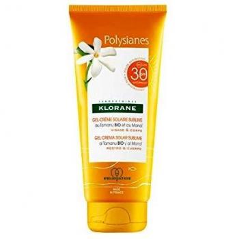 Klorane Polysianes Gel Crème Solaire Sublime au Monoï et Tamanu Bio SPF30 - 200ml