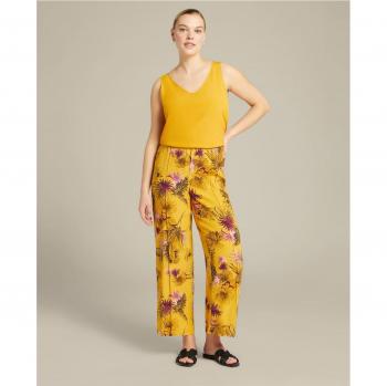 Cropped Recto Mujer Viscosa Ecovero